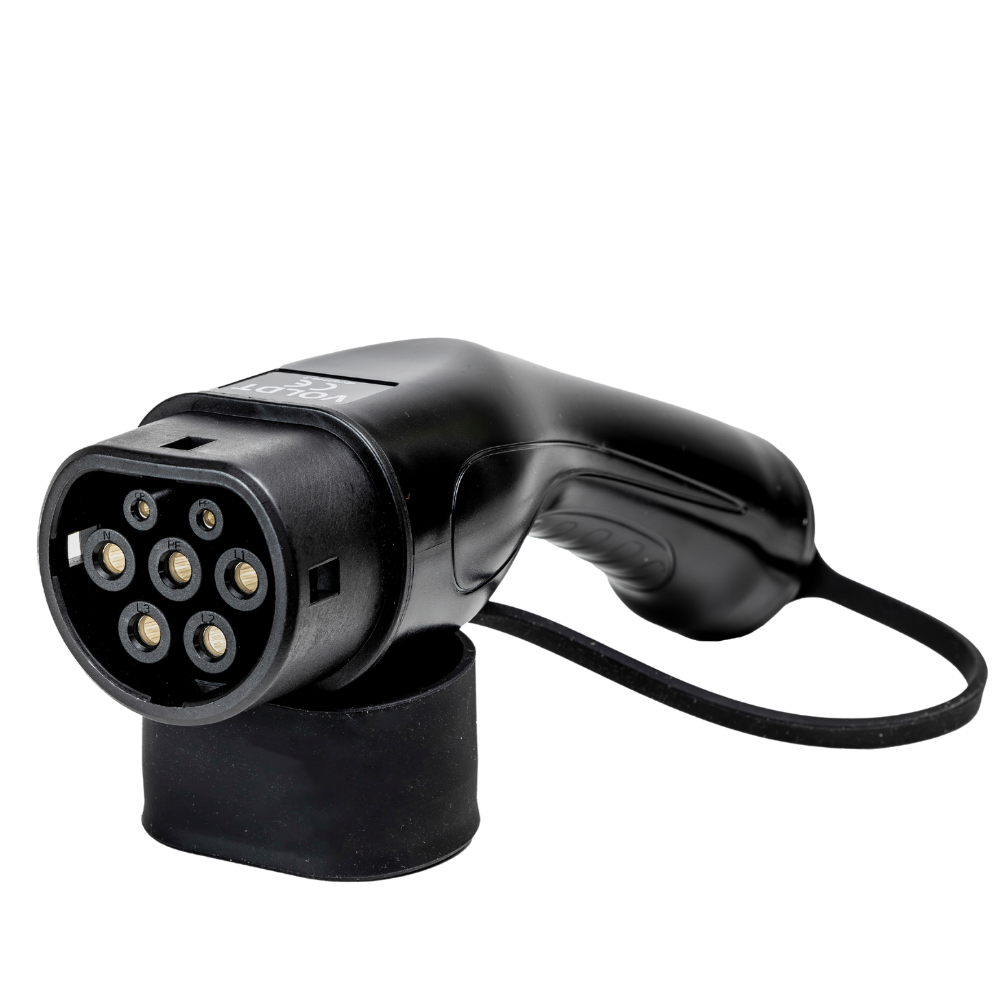 Type 2 til Type 2 | 3 Fas | 32A | 22kW Ladekabel