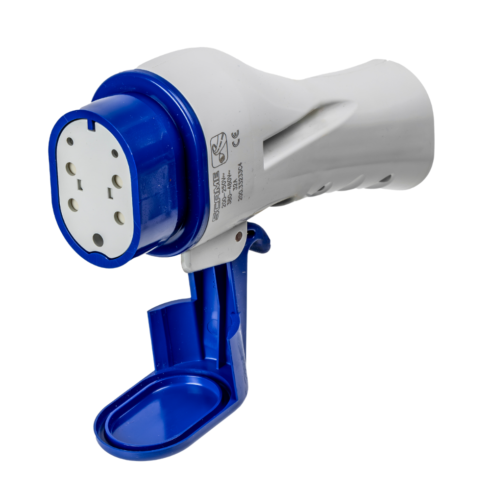Type 2 til Type 3 | 3 Fas | 32A | 22kW Ladekabel